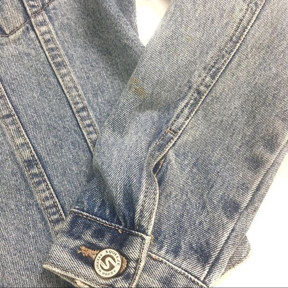 Y2K Squeeze Jeans Denim Trucker Jacket - Picture 6 of 11